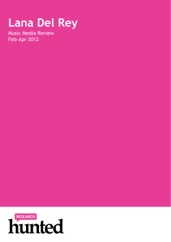 Lana Del Rey - We Are Hunted