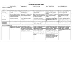 Engineer Classification Matrix