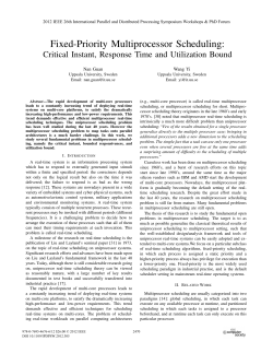Fixed-Priority Multiprocessor Scheduling: Critical Instant, Response