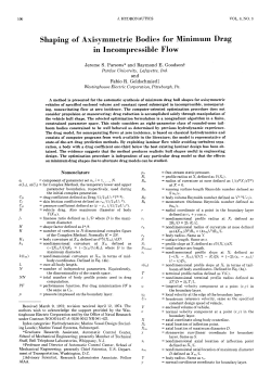 Shaping of Axisymmetric Bodies for Minimum Drag