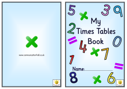 My Times Tables Book - Communication 4 All