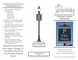 Downtown Grayslake Parking Guide