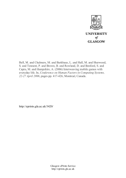Text - University of Glasgow