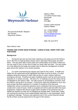 Fishing Gear Storage