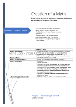 Creation of a Myth - Site d`Anglais de l`Acad&eacute;mie de Grenoble