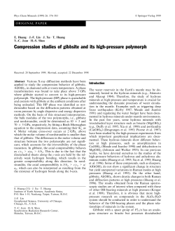 Compression studies of gibbsite and its high