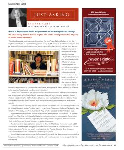 JUST ASKING - Quintessential Barrington