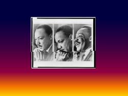 Dr. Martin Luther King Jr.