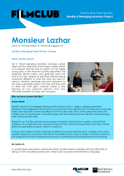 Monsieur Lazhar