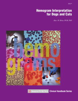 Hemogram Interpretation for Dogs and Cats