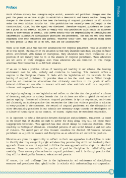 Alternatives to Corporal Punishment