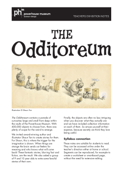 Teachers Exhibition Notes