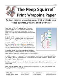 Print Wrapping Paper