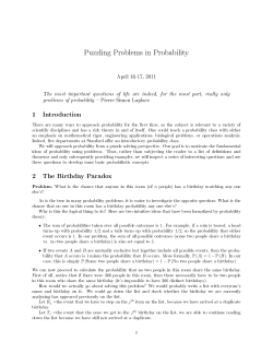 Spring 2011 - GitHub Pages