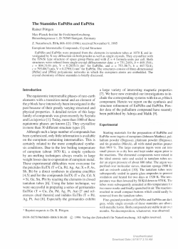 The Stannides EuPdSn and EuPtSn