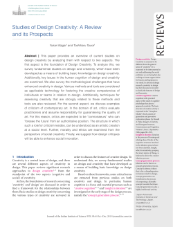 REVIEWS - Journal of the Indian Institute of Science