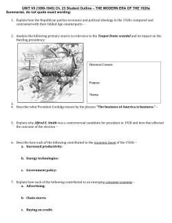 Chapter 23 - Lightning US History