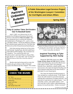 A Public Education Legal Services Project