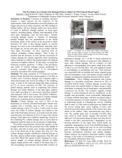 1:45 p.m. 60. The Prevalence of a Column