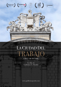 La ciudad del trabajo - English Dossier