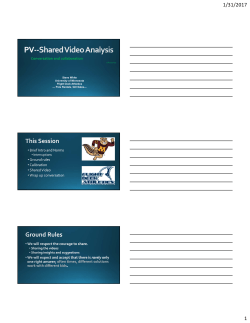 Conversation and collaboration often times, different solutions work