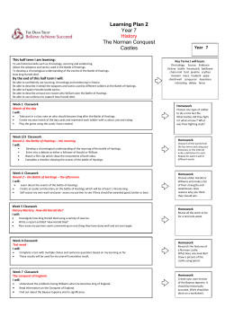 LP2 History - Dean Trust Ardwick