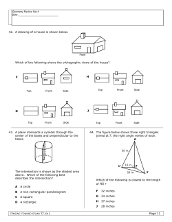 TEKSING TOWARD STAAR Mathematics STAAR