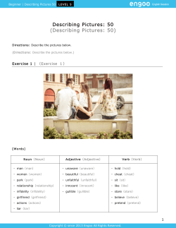 Describing Pictures: 50
