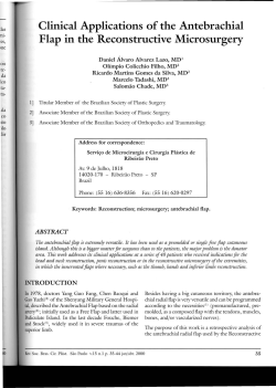 ClinicaI Applications of the Antebrachial Flap in the Reconstructive