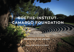 here - The Camargo Foundation