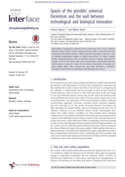 Full Text  - Journal of The Royal Society Interface