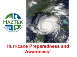 Emergency Hurricane Preparedness