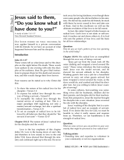 Bible Study 1