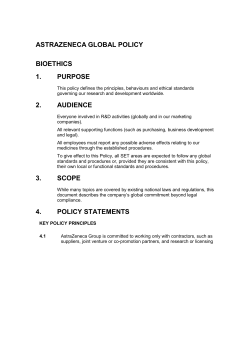 Bioethics Policy PDF 197KB