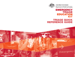 Emergency Triage Education Kit