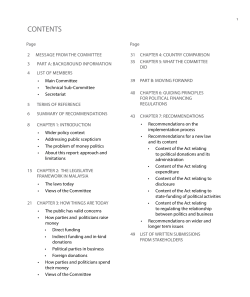CONTENTS - Transparency International Malaysia