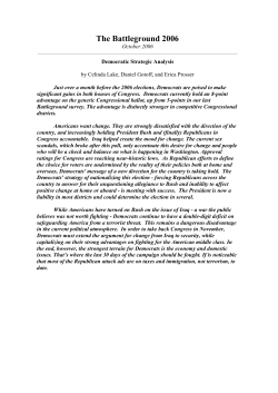 LRP Analysis - Lake Research Partners