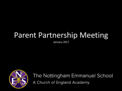 25th January 2017 Powerpoint Notes