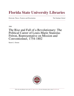 The Rise and Fall of a Revolutionary: The Political