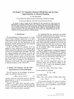 On Drago`s EC Equation, Pearson`s HSAB Rule and the