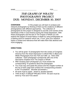 THE GRAPES OF WRATH