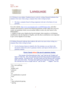 Language - CSUN.edu