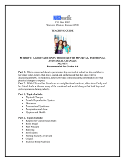 5th Grade Girls Study Guide
