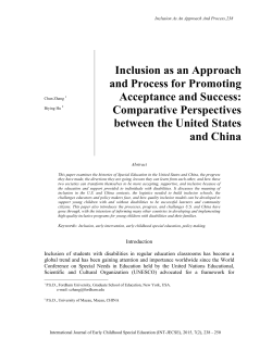 FULL PDF - International Journal of Early Childhood Special