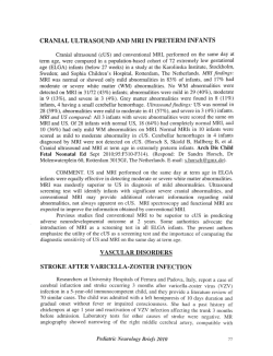 gestational - Pediatric Neurology Briefs