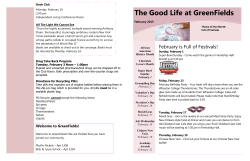The Good Life at GreenFields
