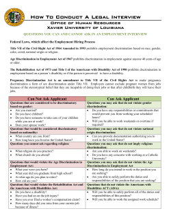 Policy and Procedures - Xavier University of Louisiana