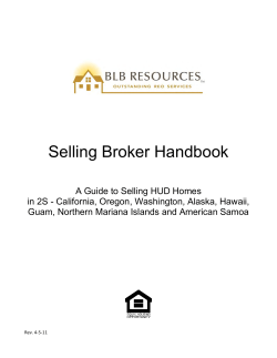 2S Selling Broker Handbook