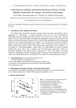 Little-known catalytic and electrochemical activity of solid