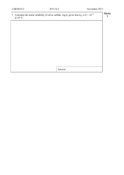 Suggested exam questions